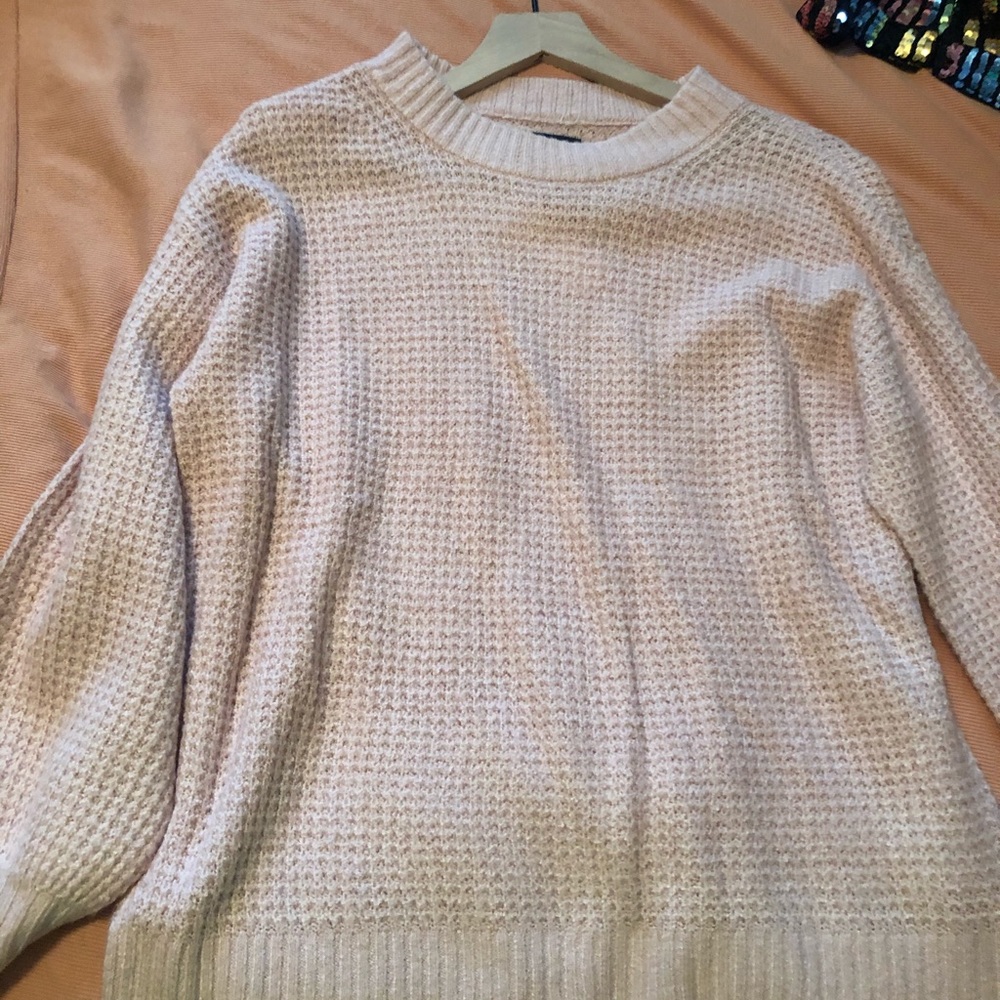 Pink American eagle sweater!